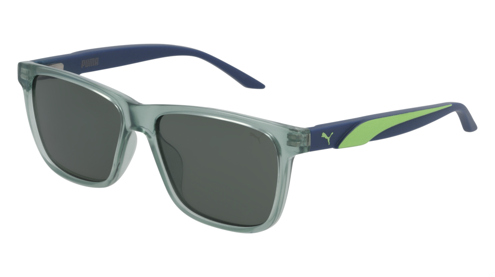 Puma Sunglass Kid Green Blue Green