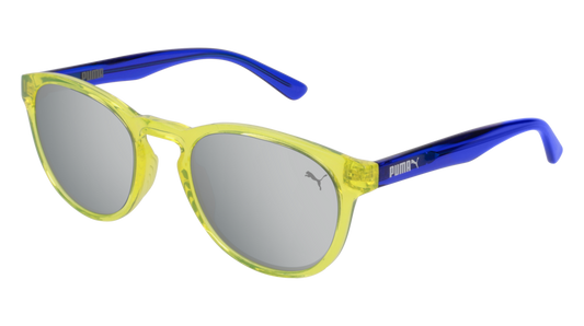 Puma Sunglass Kid Yellow Blue Silver