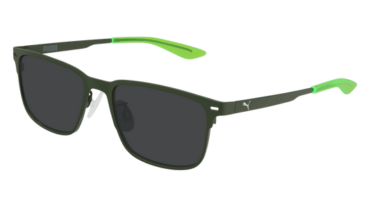 Puma Sunglass Kid Green Green Smoke