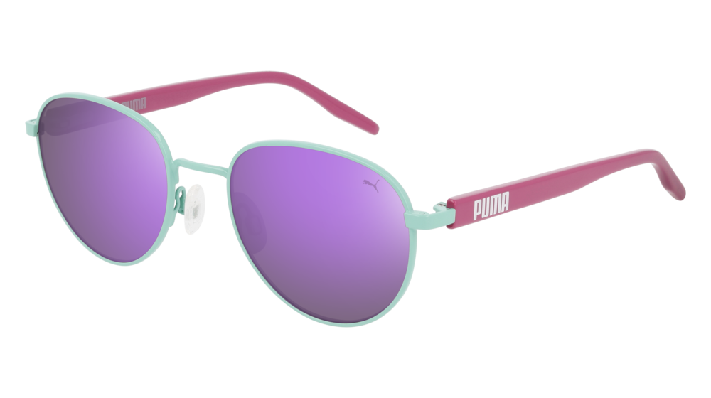 Puma Sunglass Kid Green Pink Pink