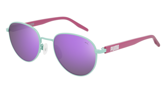 Puma Sunglass Kid Green Pink Pink