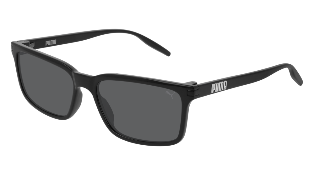 Puma Sunglass Man Black Black Smoke