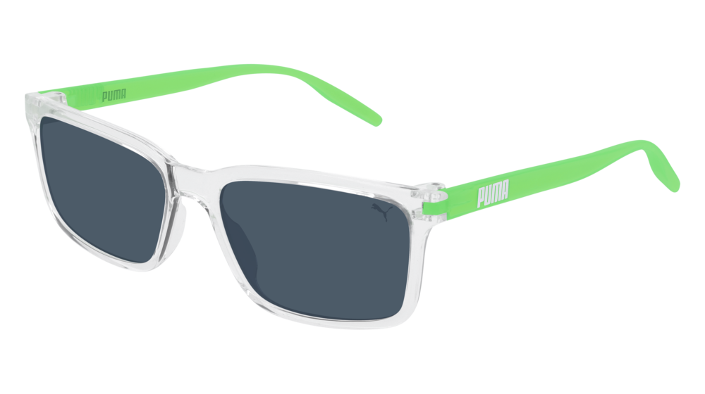 Puma Sunglass Man Crystal Green Blue