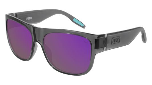 Puma Sunglass Man Grey Grey Violet