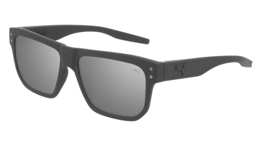 Puma Sunglass Man Grey Grey Silver