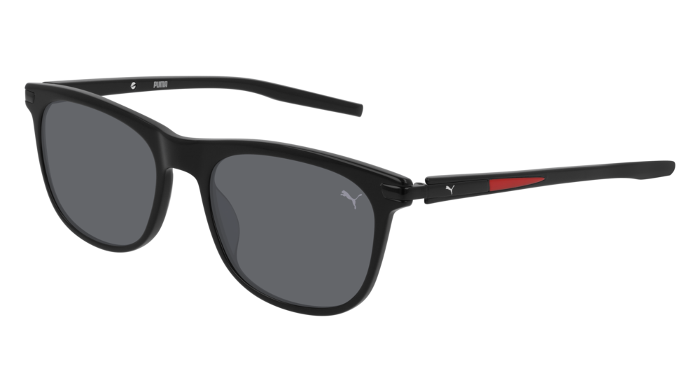 Puma Sunglass Man Black Black Grey