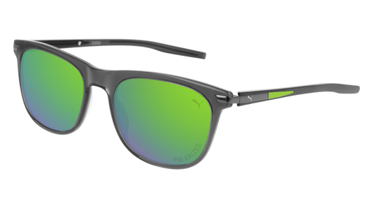 Puma Sunglass Man Grey Grey Green