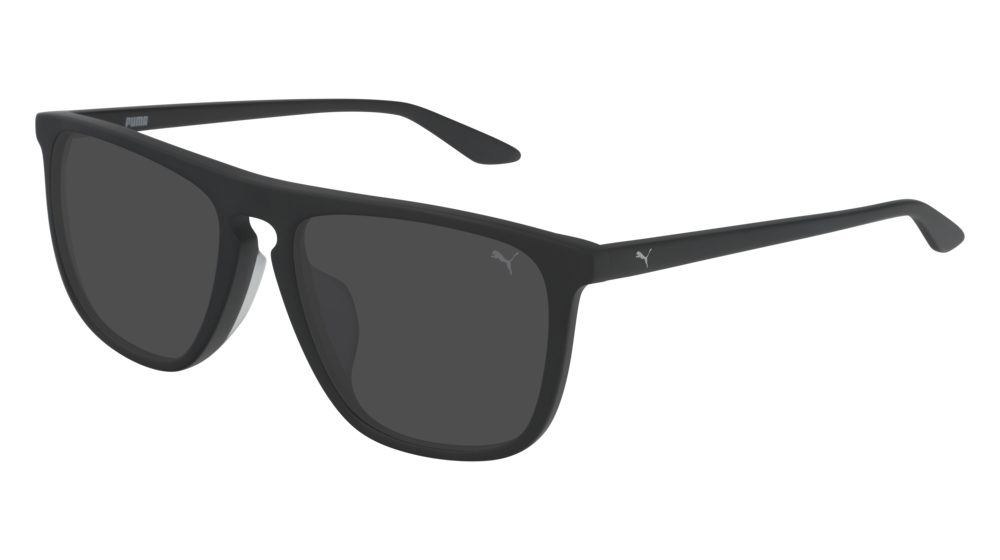 Puma Sunglass Man Black Black Smoke