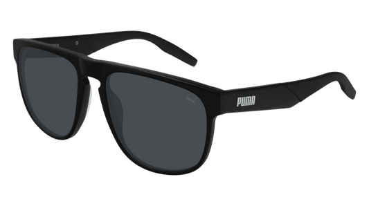 Puma Sunglass Man Black Black Smoke