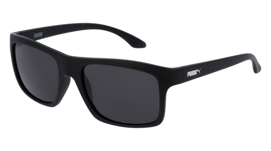 Puma Sunglass Man Black Black Grey