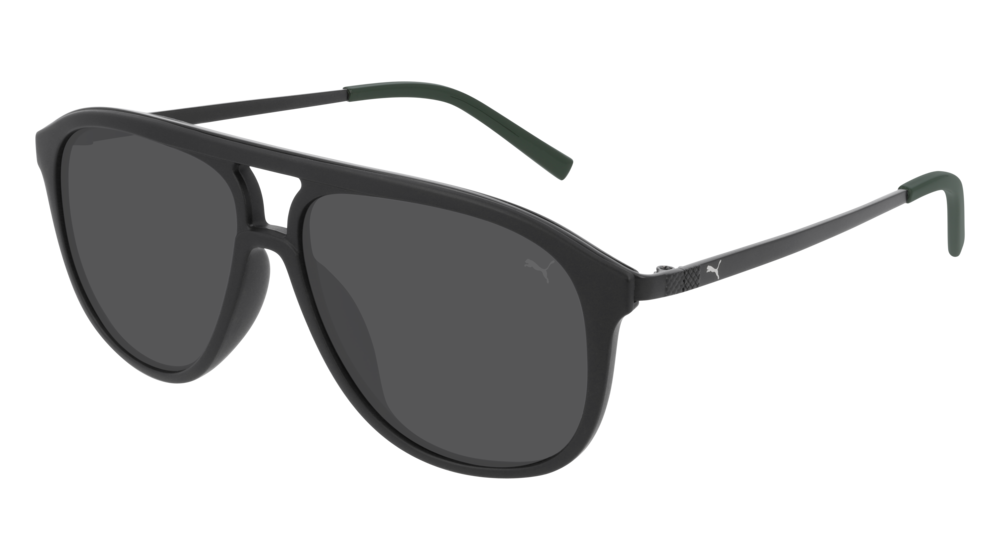 Puma Sunglass Man Black Black Grey