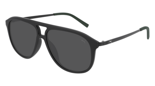 Puma Sunglass Man Black Black Grey