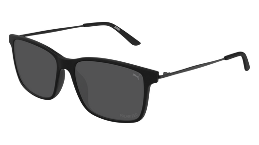 Puma Sunglass Man Black Black Grey