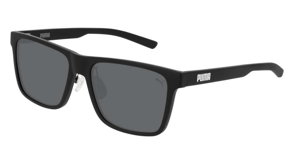 Puma Sunglass Man Black Black Grey