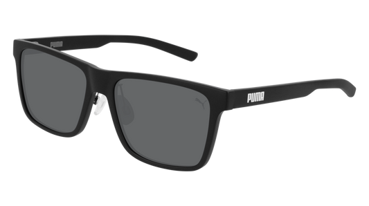 Puma Sunglass Man Black Black Grey