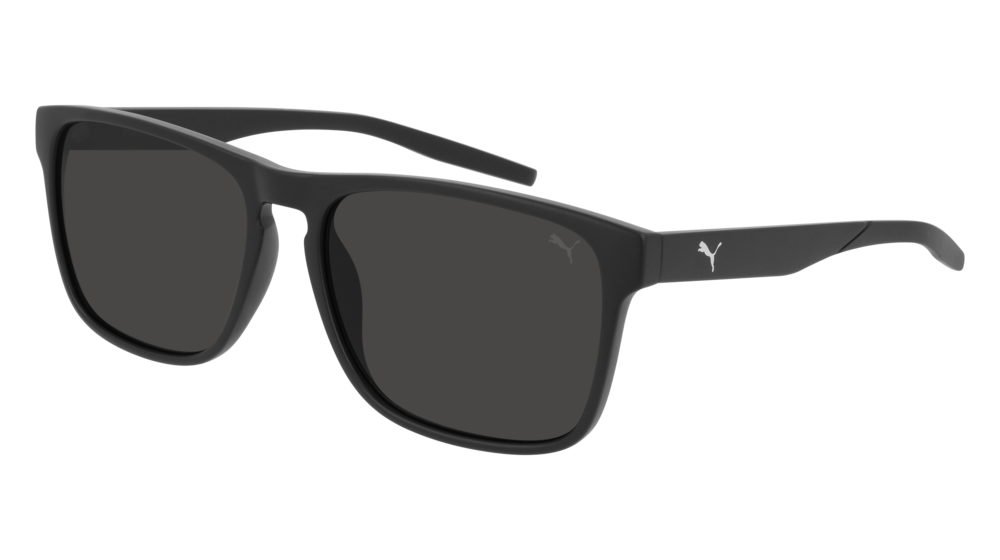 Puma Sunglass Man Black Black Grey