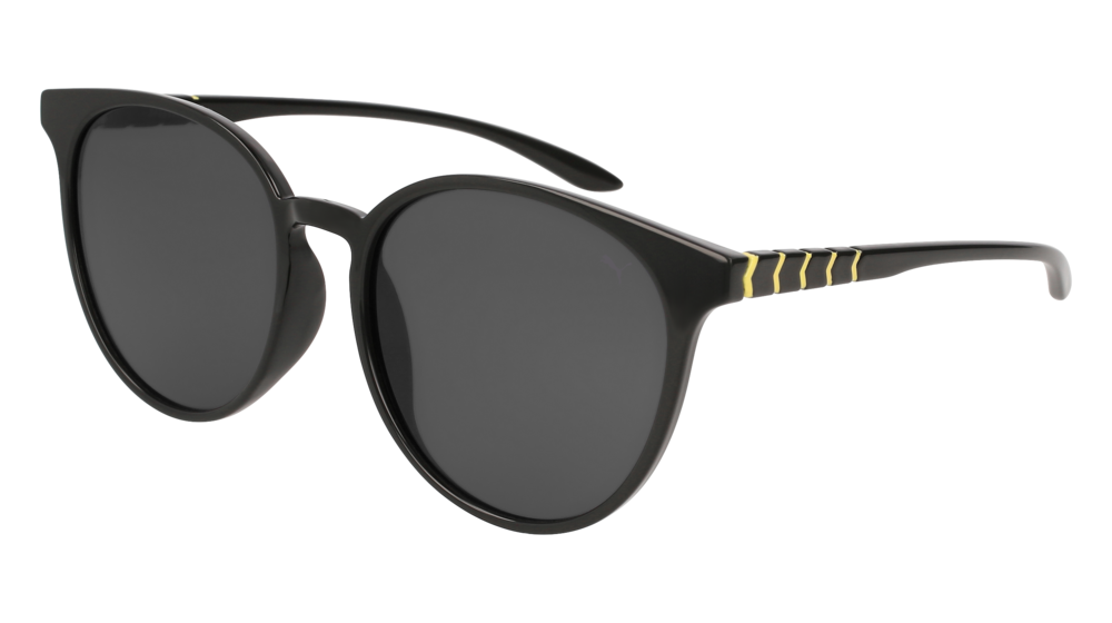 Puma Sunglass Man Black Black Grey