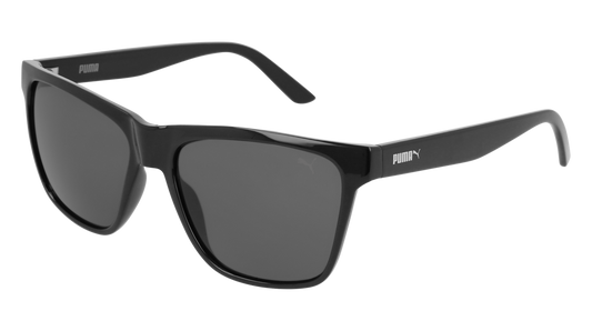 Puma Sunglass Man Black Black Grey