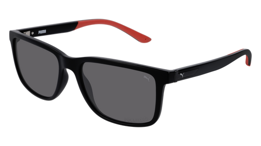 Puma Sunglass Man Black Black Smoke