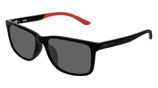 Puma Sunglass Man Black Black Smoke