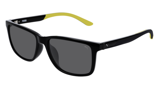 Puma Sunglass Man Black Black Smoke