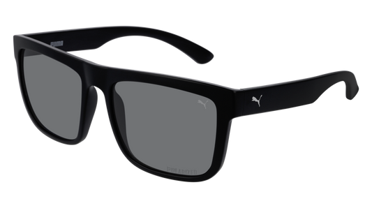 Puma Sunglass Man Black Black Smoke