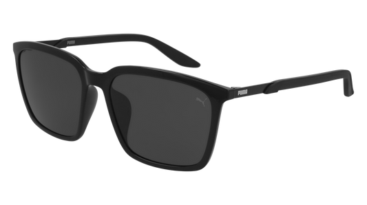 Puma Sunglass Man Black Black Smoke