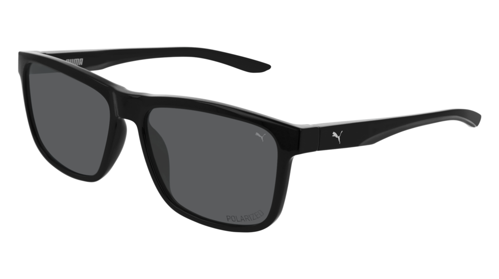 Puma Sunglass Man Black Black Smoke