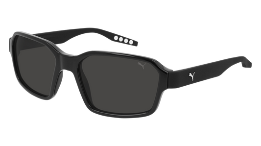 Puma Sunglass Man Black Black Smoke