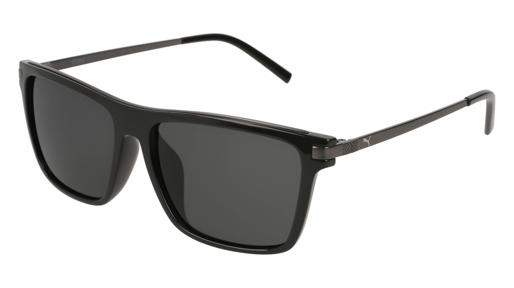 Puma Sunglass Man Black Ruthenium Grey