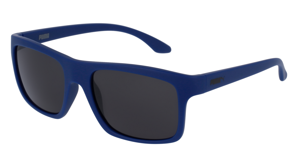 Puma Sunglass Man Blue Blue Grey