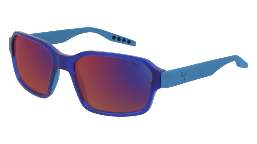 Puma Sunglass Man Blue Light Blue Blue