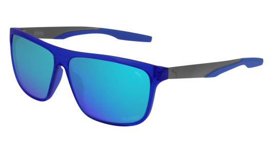 Puma Sunglass Man Blue Ruthenium Blue