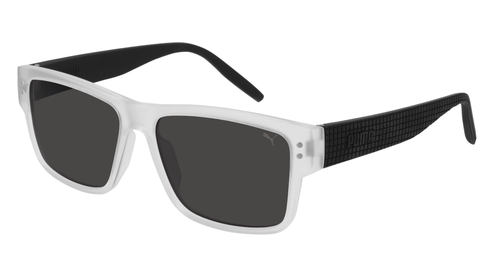 Puma Sunglass Man Crystal Black Smoke