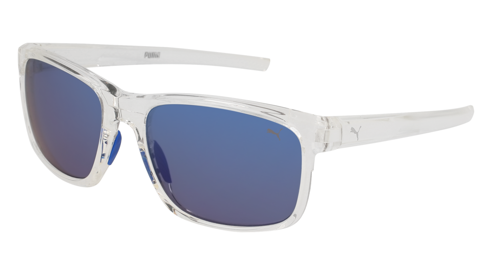 Puma Sunglass Man Crystal Crystal Blue