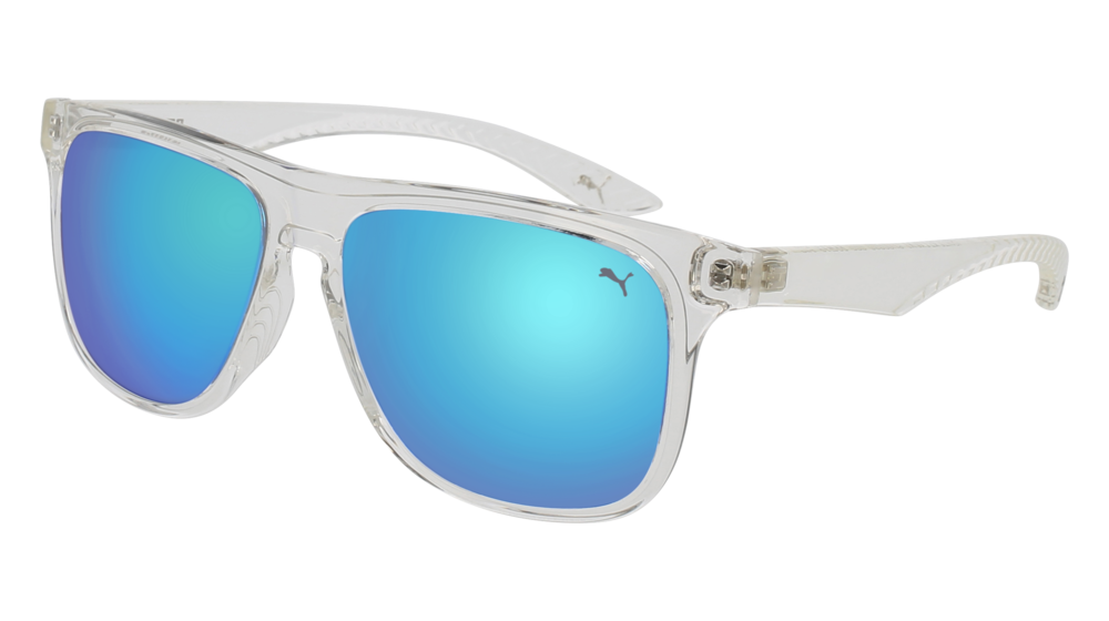 Puma Sunglass Man Crystal Crystal Blue