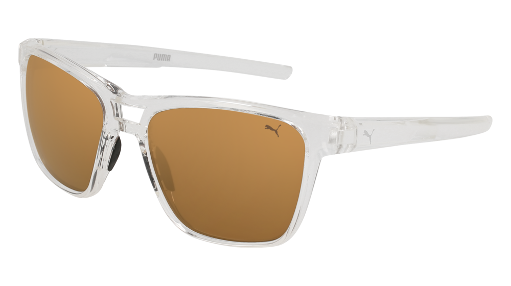 Puma Sunglass Man Crystal Crystal Gold