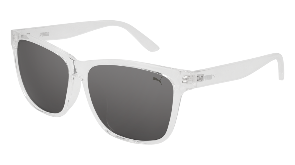 Puma Sunglass Man Crystal Crystal Grey