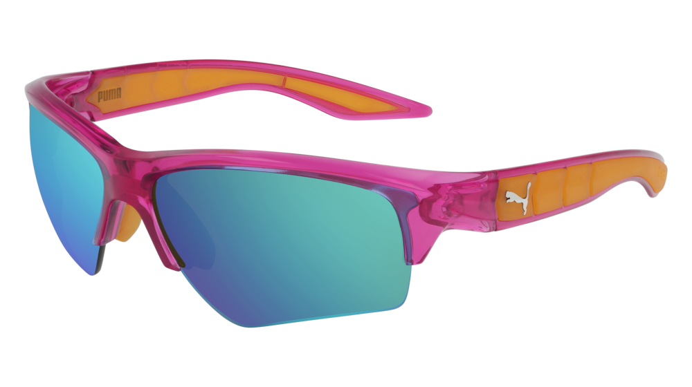 Puma Sunglass Man Fuchsia Fuchsia Light Blue