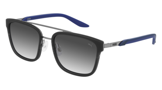 Puma Sunglass Man Grey Blue Grey