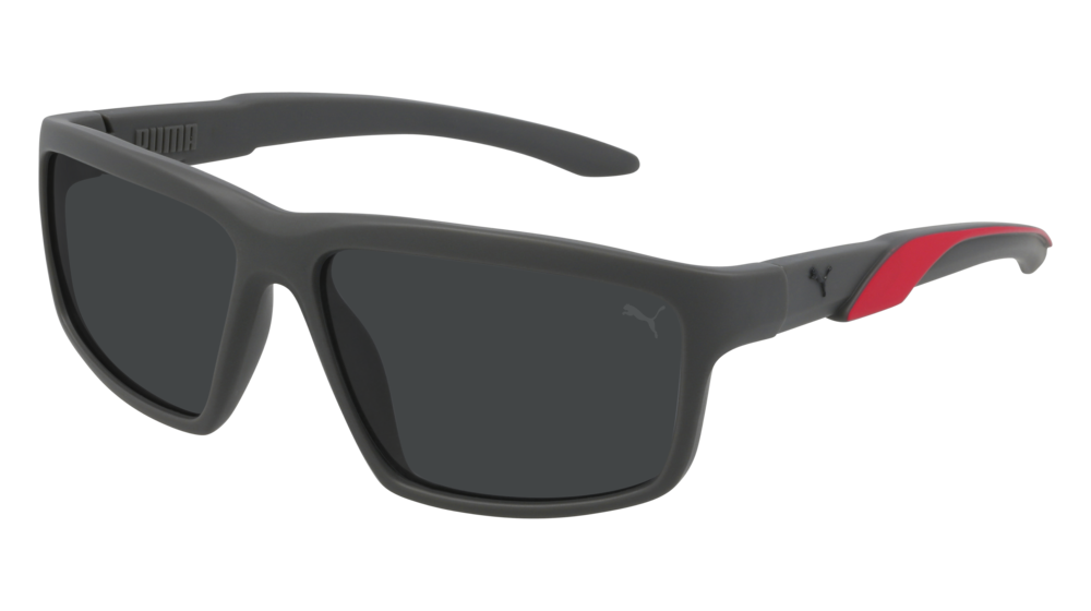 Puma Sunglass Man Grey Grey Grey