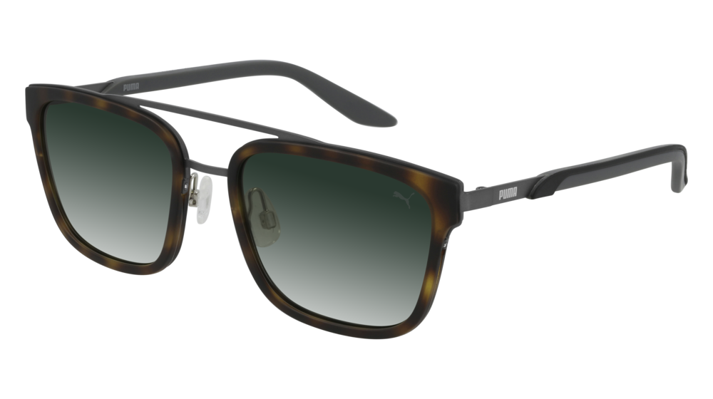 Puma Sunglass Man Havana Grey Green