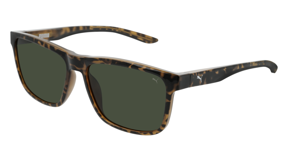 Puma Sunglass Man Havana Havana Green