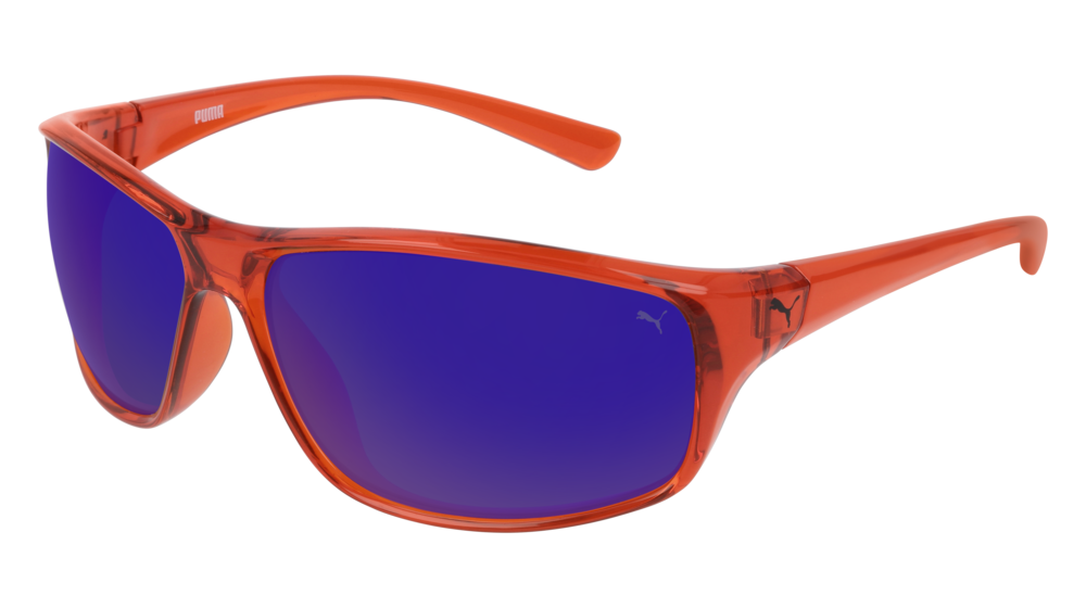 Puma Sunglass Man Red Red Blue