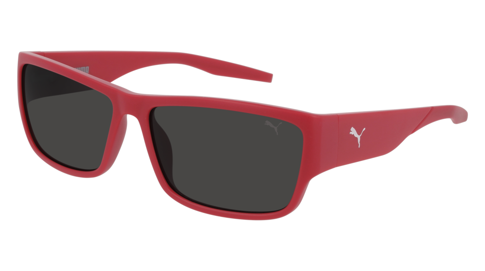 Puma Sunglass Man Red Red Grey