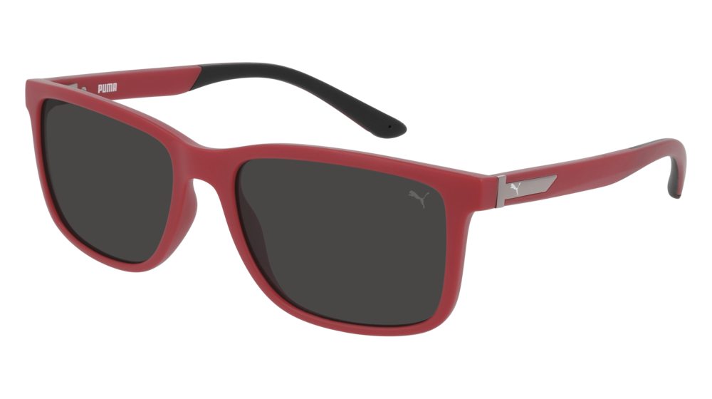 Puma Sunglass Man Red Red Smoke