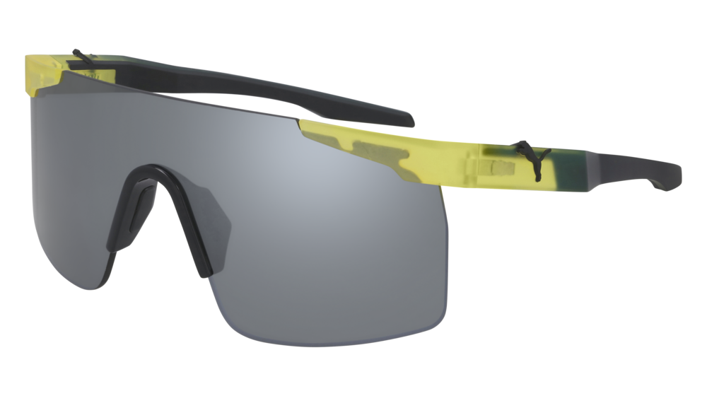 Puma Sunglass Man Yellow Yellow Black