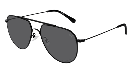 Puma Sunglass Man Black Black Smoke