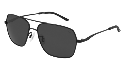 Puma Sunglass Man Black Black Smoke