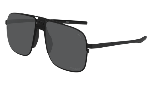 Puma Sunglass Man Black Black Smoke